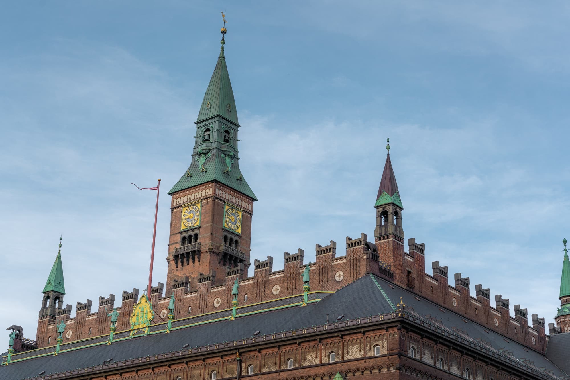 City Hall at City Hall Square - Copenhagen, Denmark